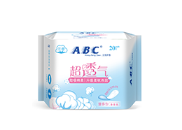 ABC勁吸棉柔衛(wèi)生護(hù)墊20片