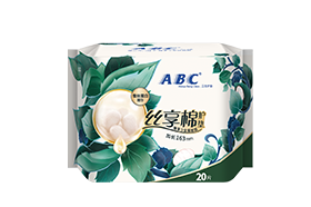 ABC絲享棉棉柔表層衛(wèi)生護(hù)墊20片