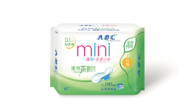 abc迷你親柔立圍衛(wèi)生巾